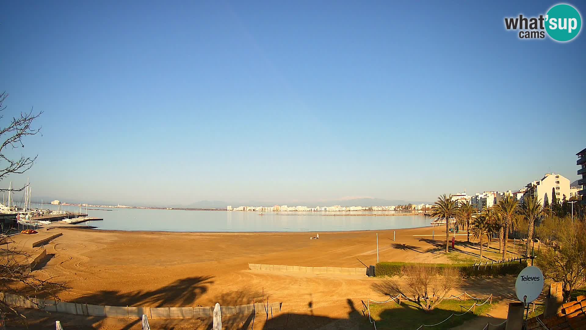 Webcam plage La Perola | ROSES | Costa Brava