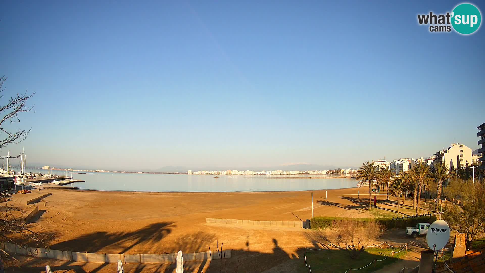 Webcam plage La Perola | ROSES | Costa Brava