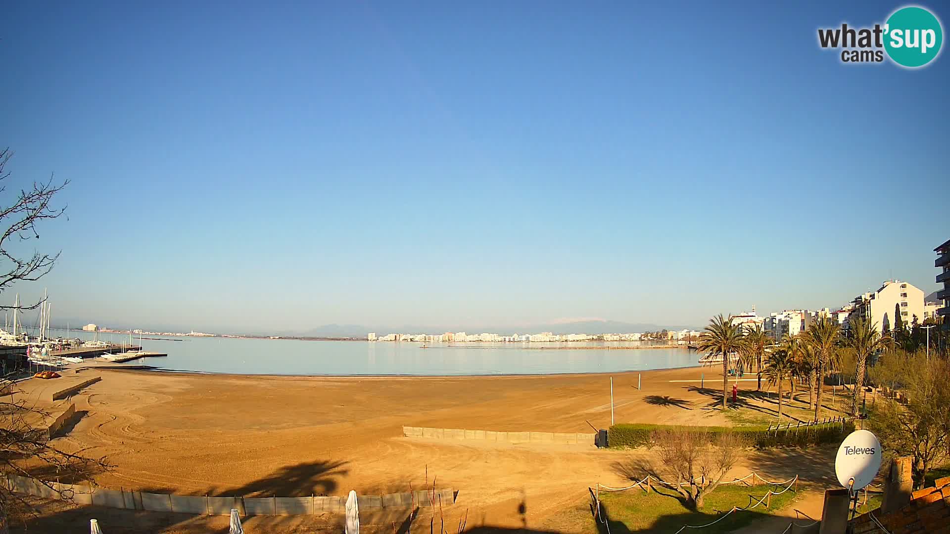 Webcam Strand La Perola | ROSES | Costa Brava