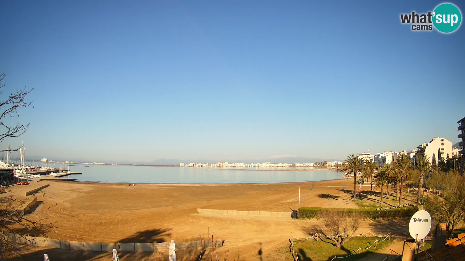 Webcam spiaggia La Perola | ROSES | Costa Brava
