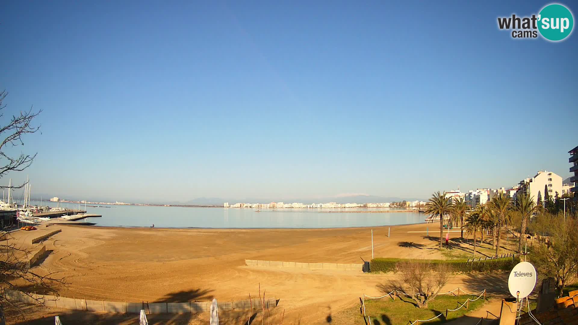 Webcam La Perola beach | ROSES | Costa Brava