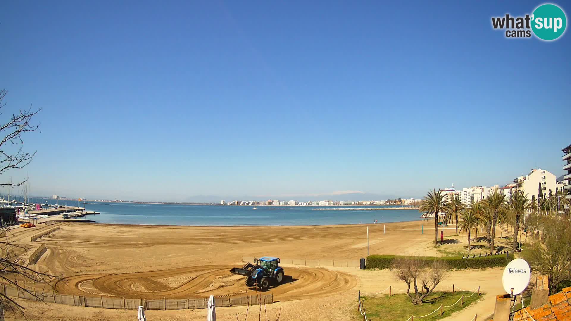 Webcam plage La Perola | ROSES | Costa Brava