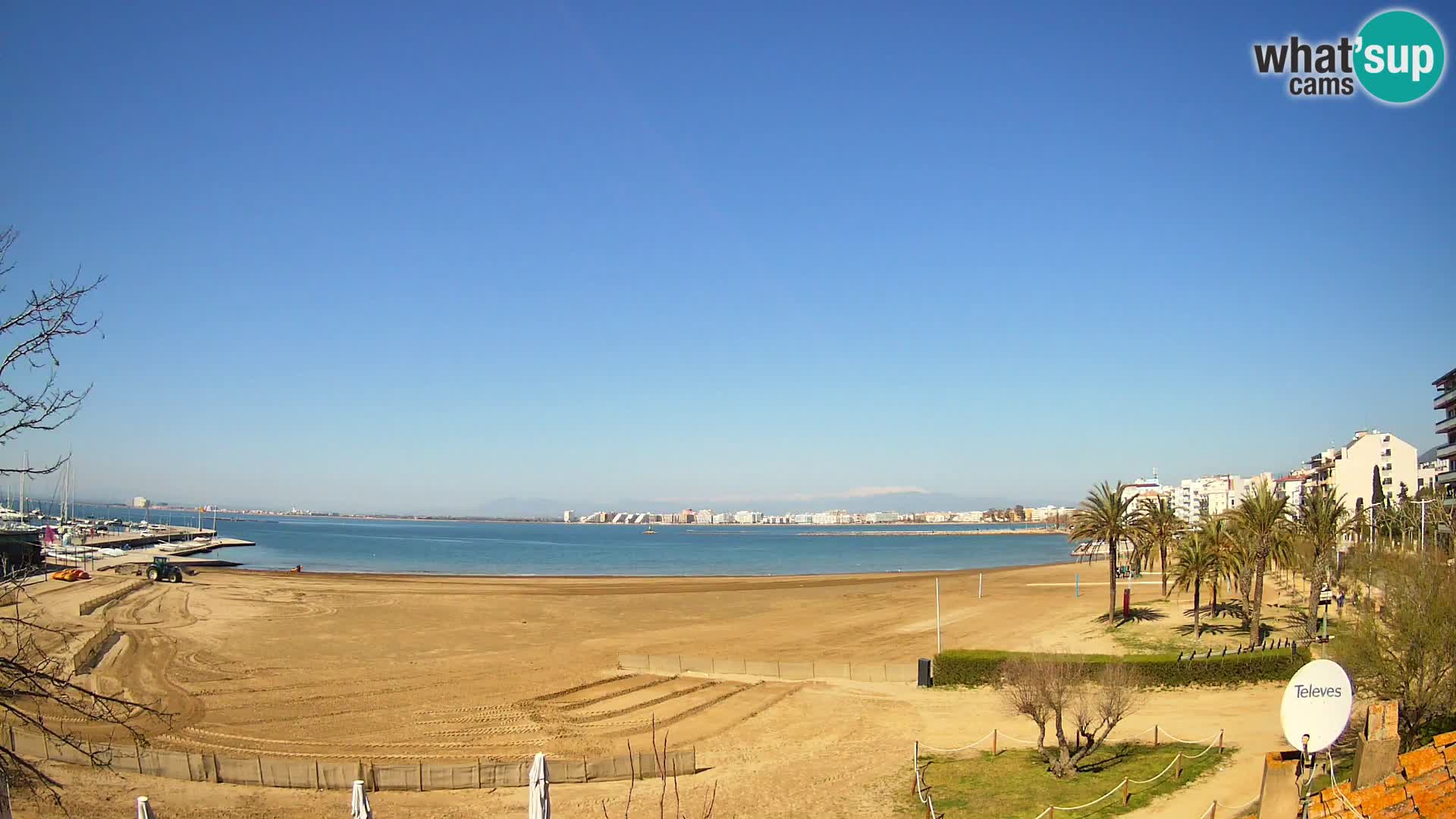 Webcam spiaggia La Perola | ROSES | Costa Brava