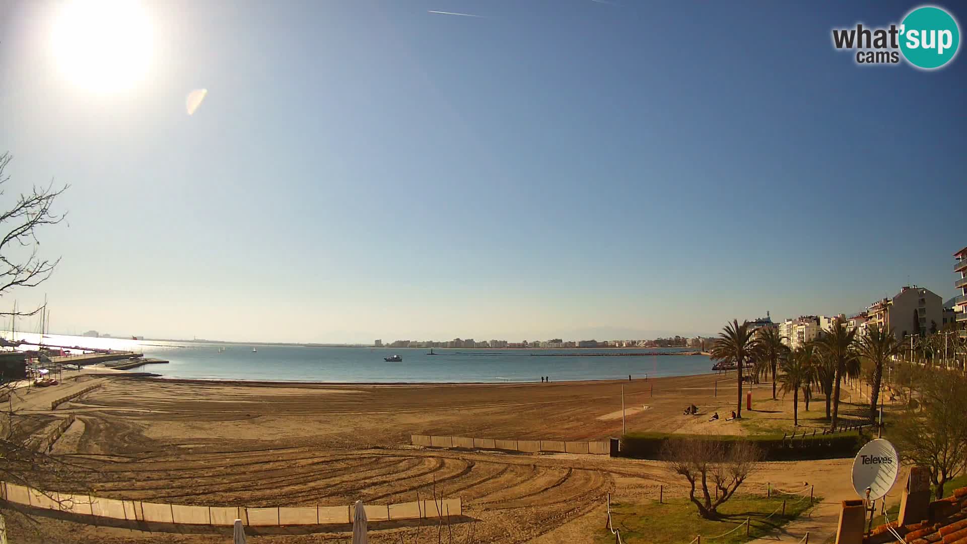 Webcam spiaggia La Perola | ROSES | Costa Brava