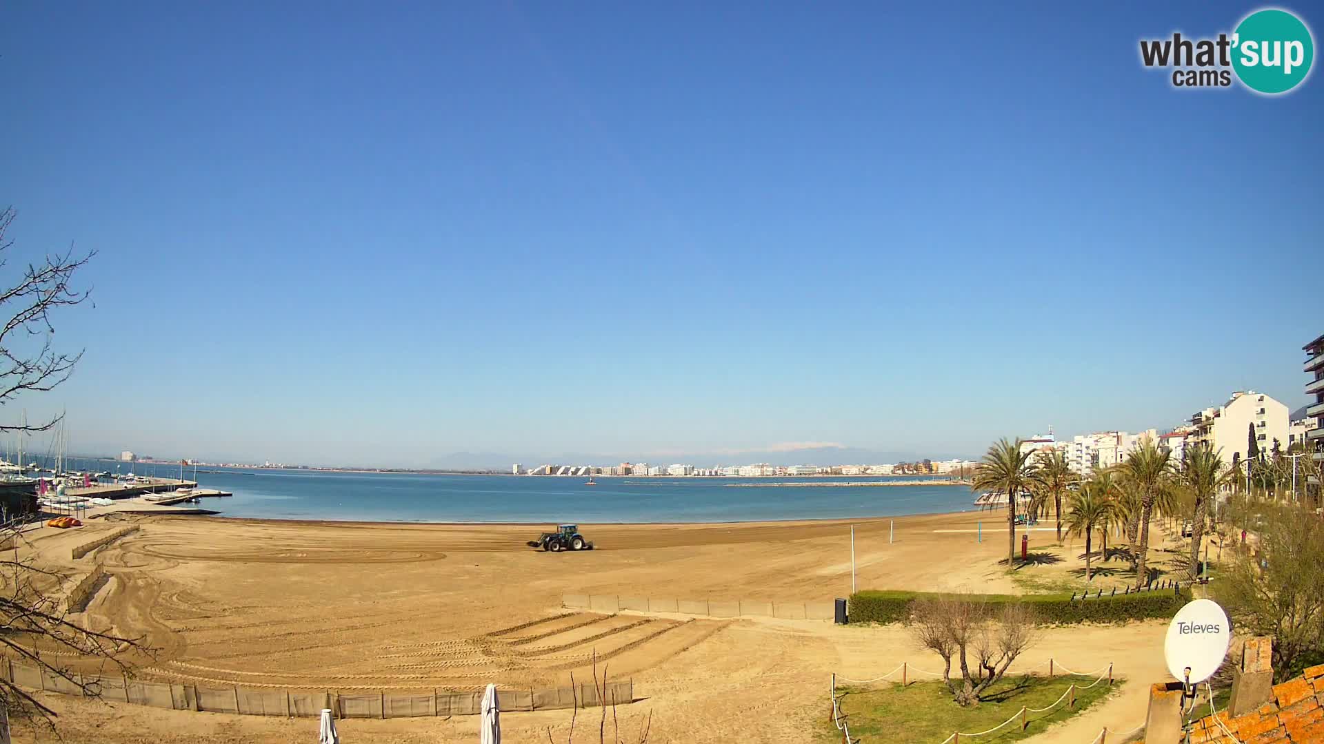 Webcam spiaggia La Perola | ROSES | Costa Brava