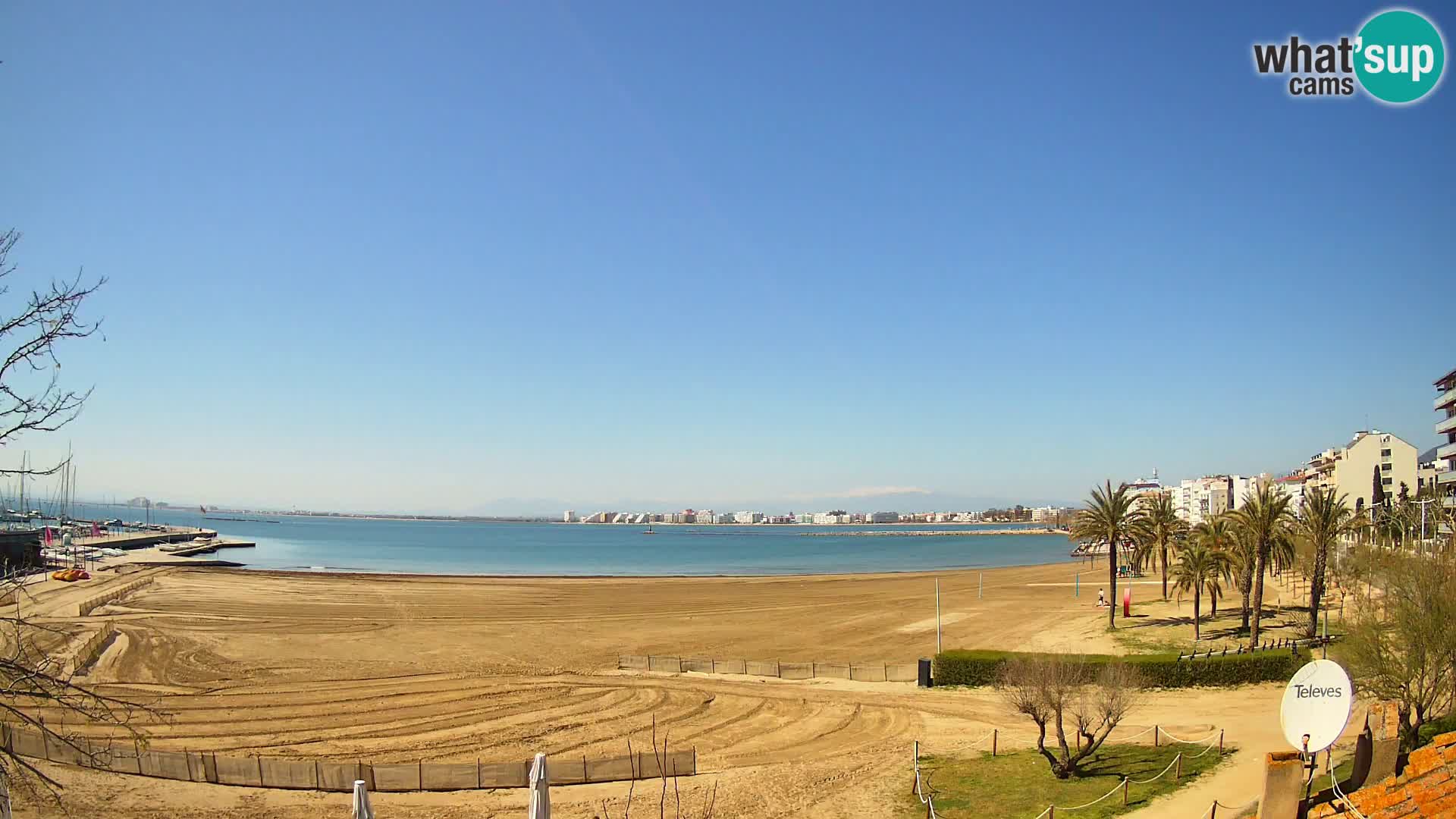 Webcam plage La Perola | ROSES | Costa Brava