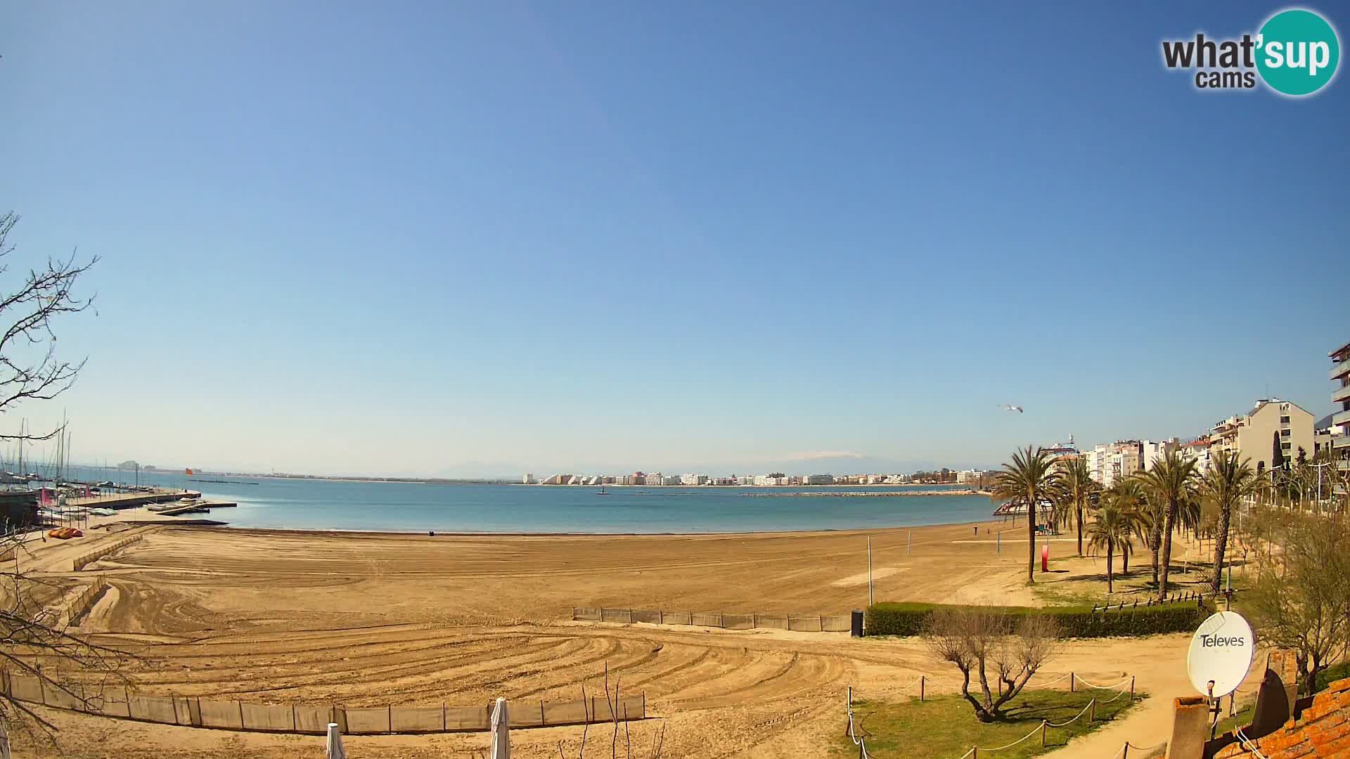 Webcam spiaggia La Perola | ROSES | Costa Brava