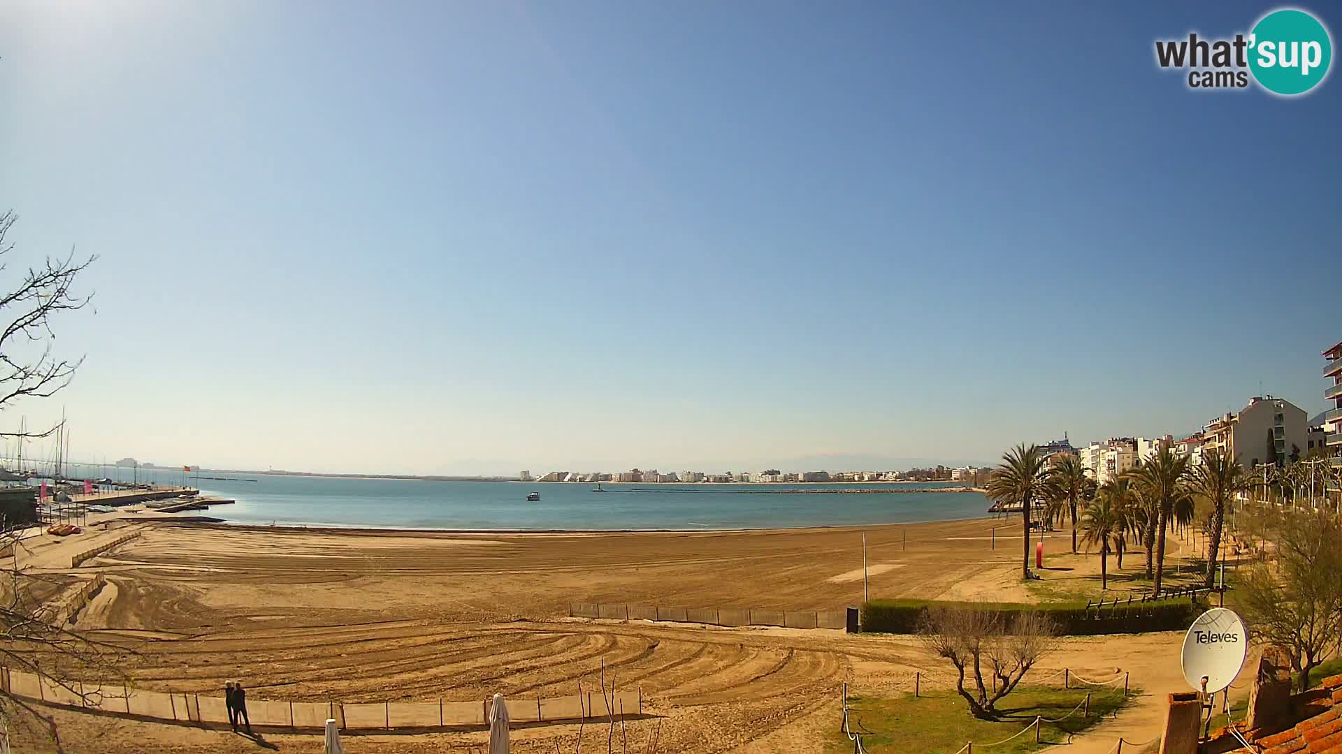 Webcam plage La Perola | ROSES | Costa Brava