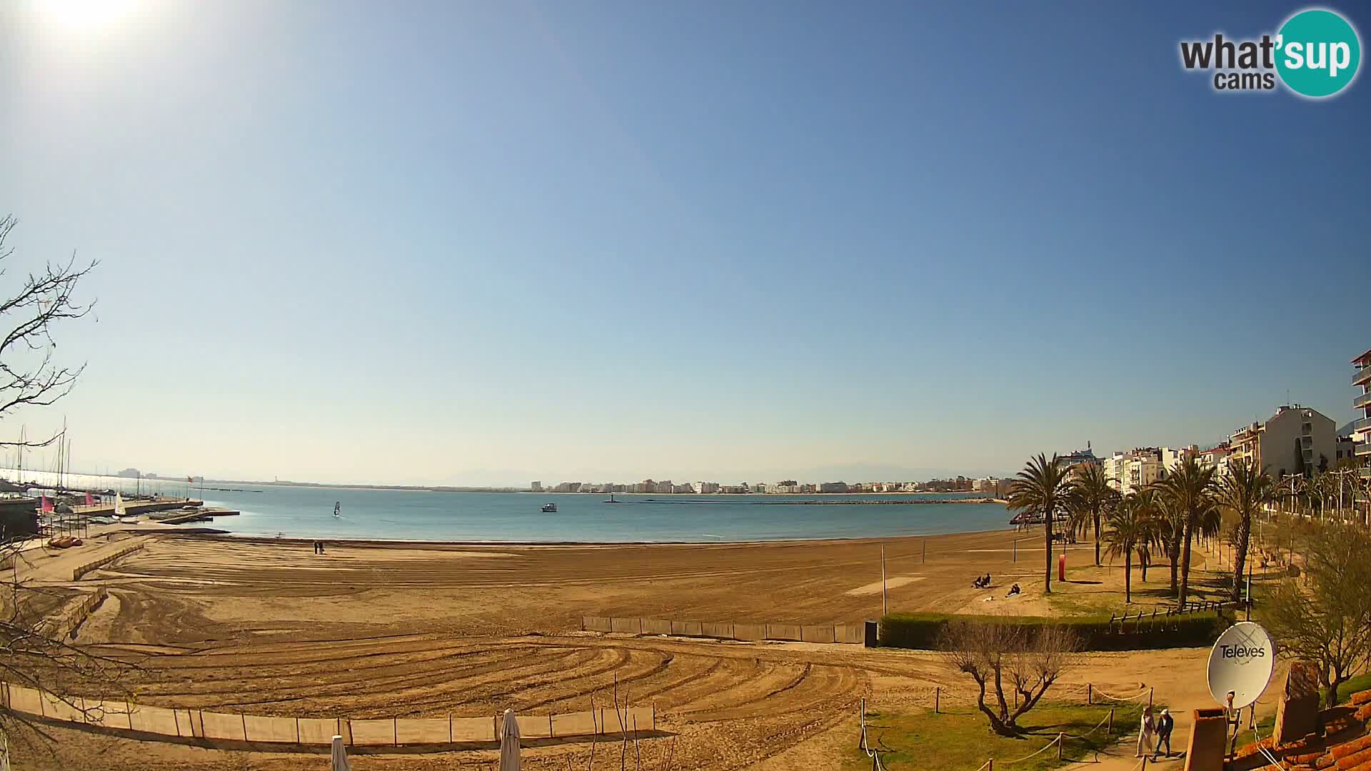 Webcam La Perola beach | ROSES | Costa Brava
