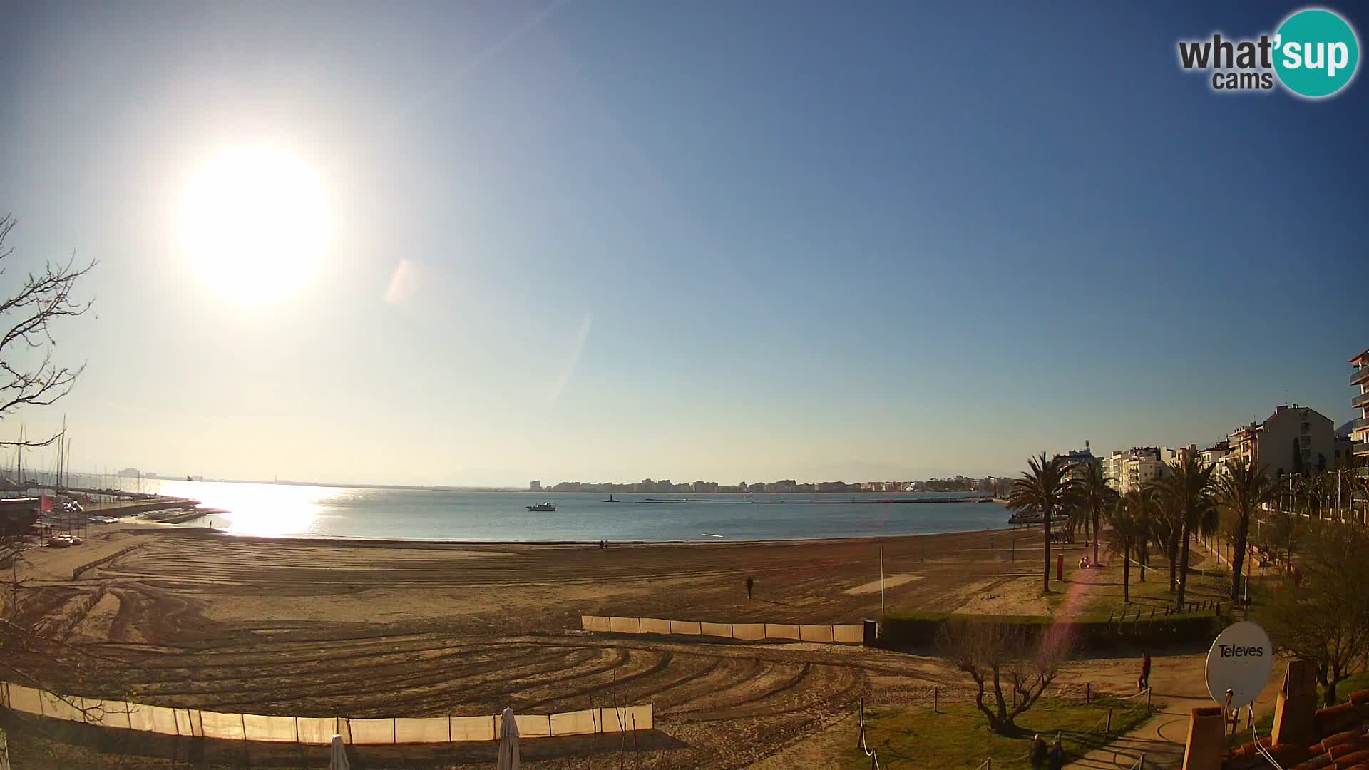 Webcam Strand La Perola | ROSES | Costa Brava