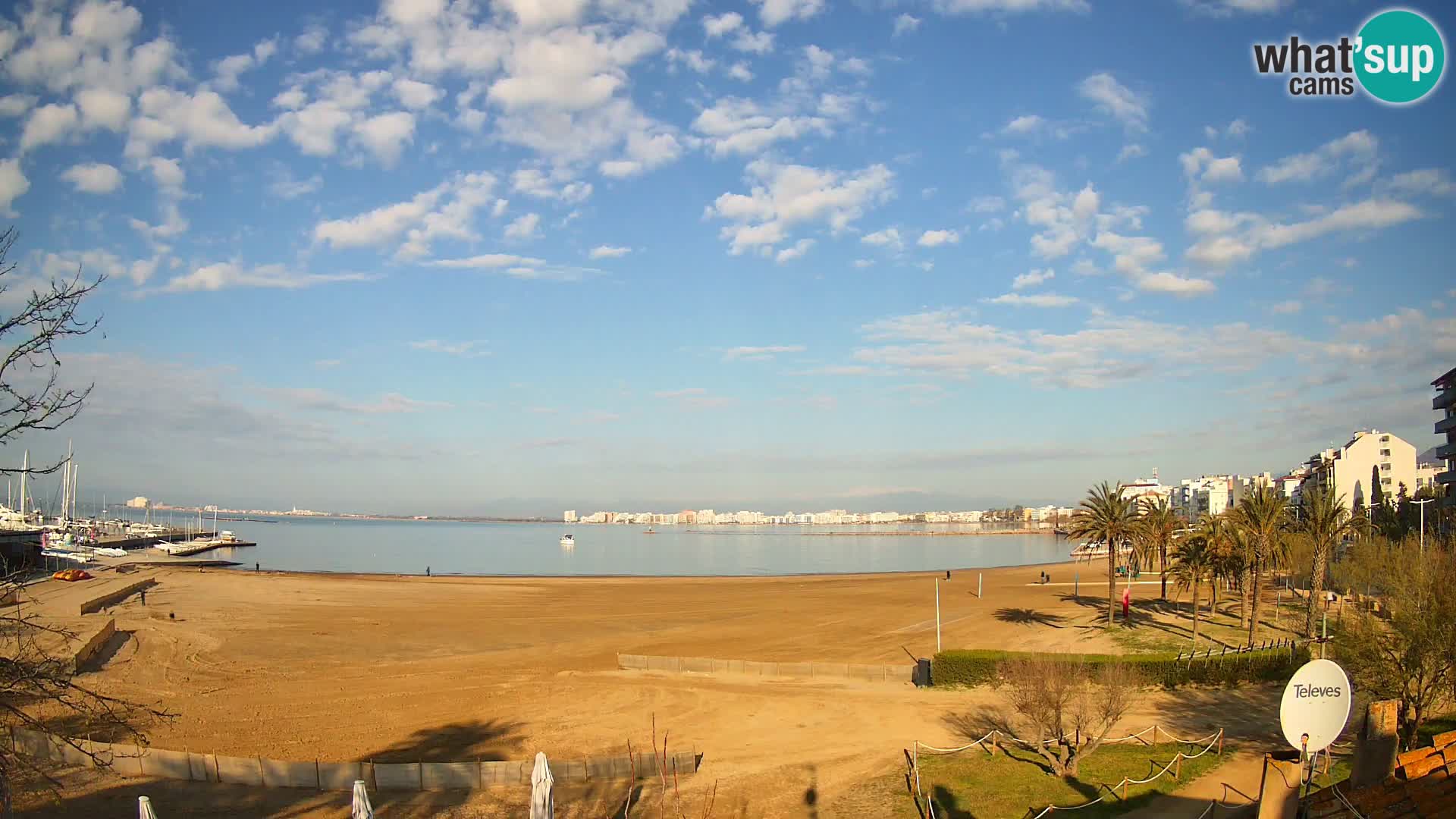Webcam La Perola beach | ROSES | Costa Brava