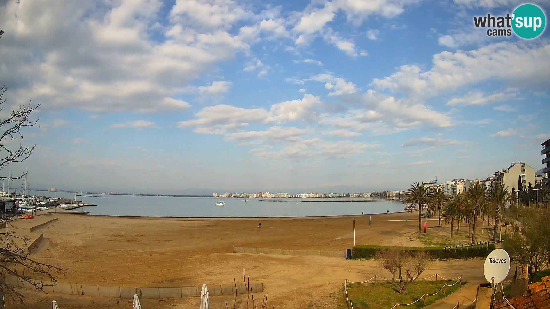 Webcam Strand La Perola | ROSES | Costa Brava