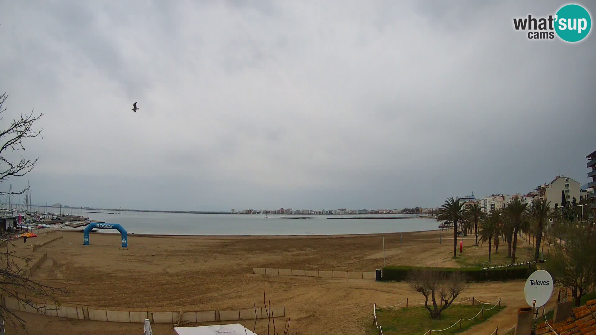 Webcam La Perola beach | ROSES | Costa Brava