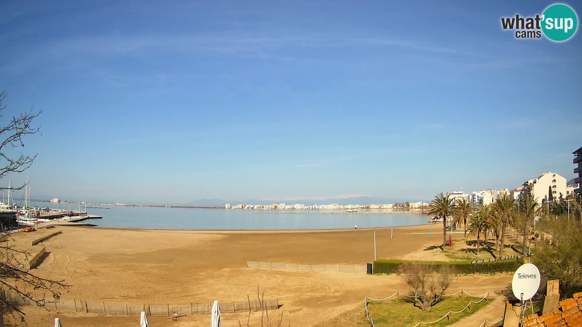 Webcam Strand La Perola | ROSES | Costa Brava