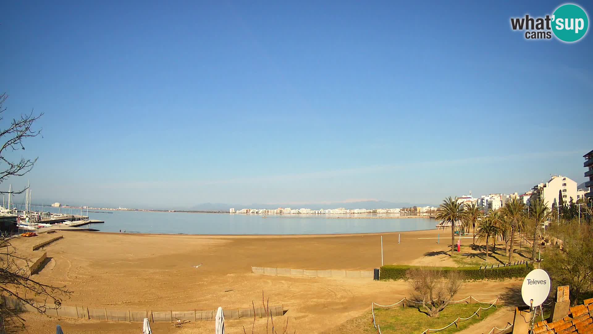 Webcam Strand La Perola | ROSES | Costa Brava