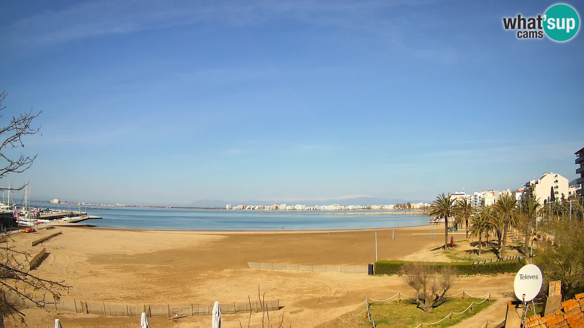 Webcam Strand La Perola | ROSES | Costa Brava