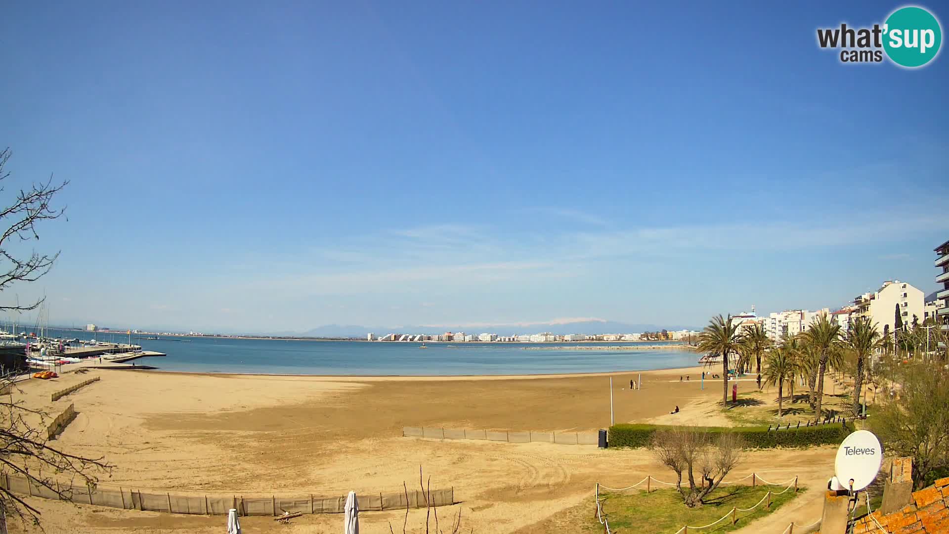 Webcam Strand La Perola | ROSES | Costa Brava