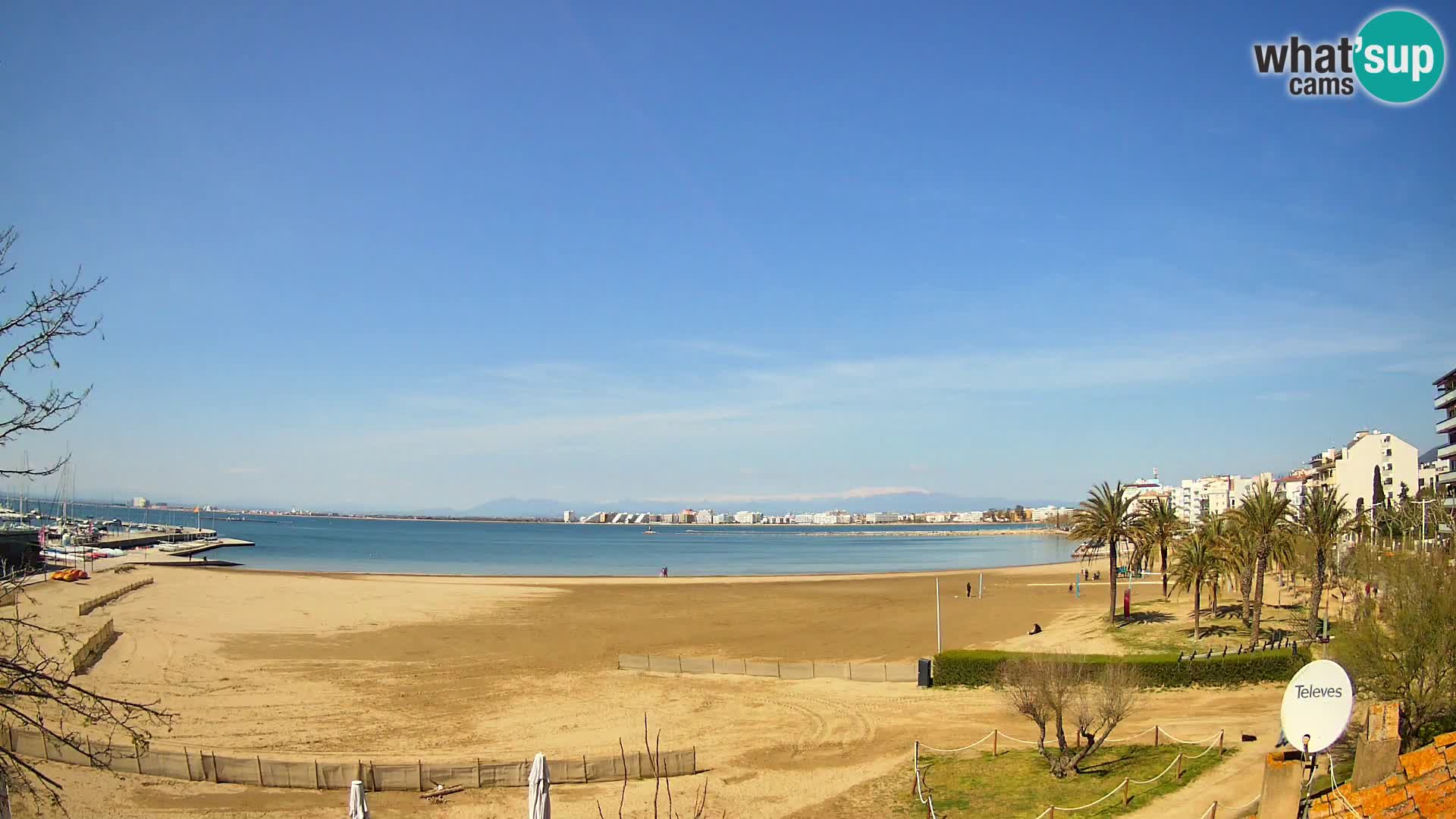 Webcam Strand La Perola | ROSES | Costa Brava