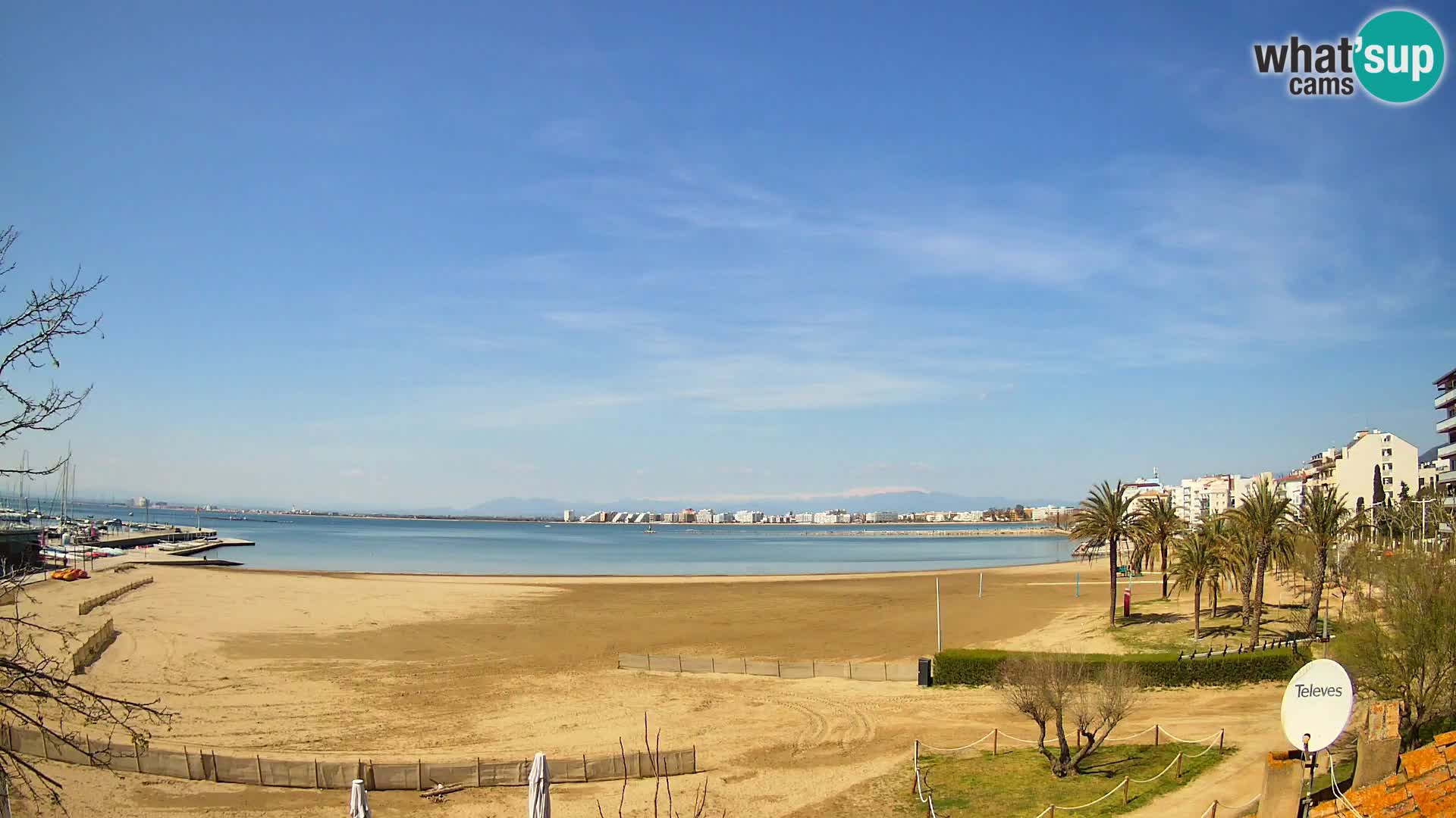 Webcam La Perola beach | ROSES | Costa Brava