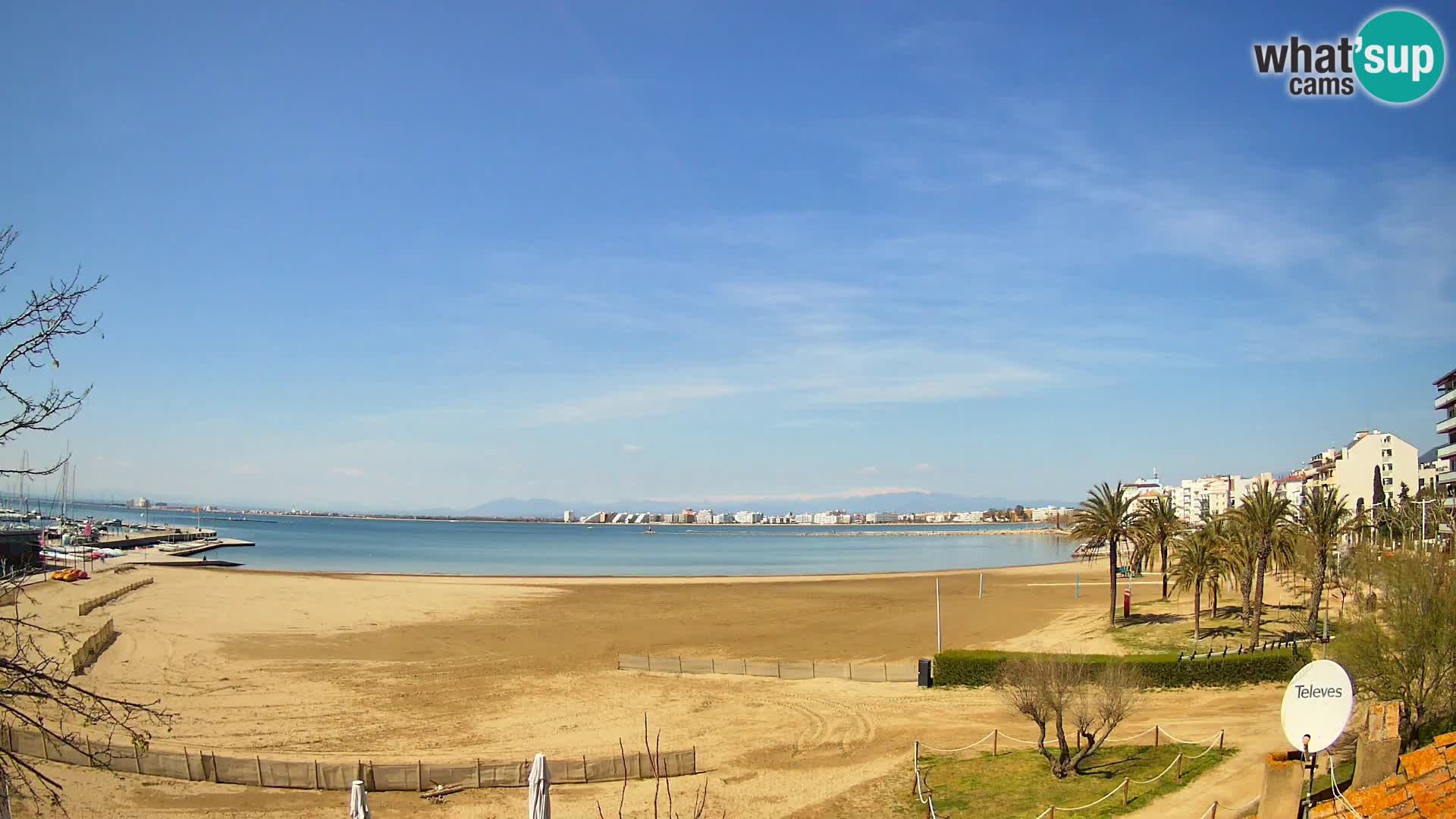 Webcam spiaggia La Perola | ROSES | Costa Brava