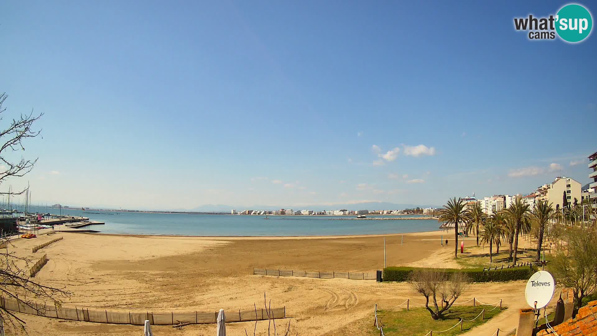 Kamera plaža La Perola | ROSES | Costa Brava