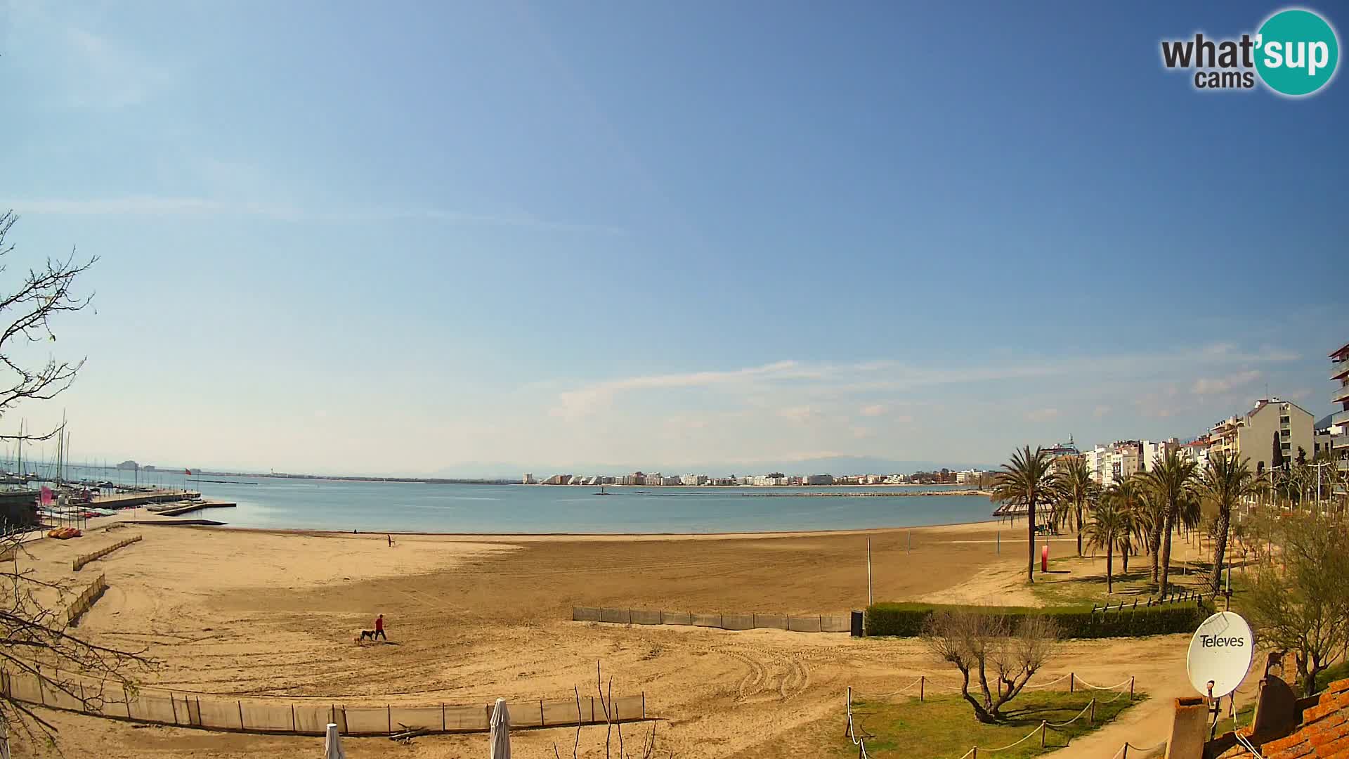 Webcam La Perola beach | ROSES | Costa Brava