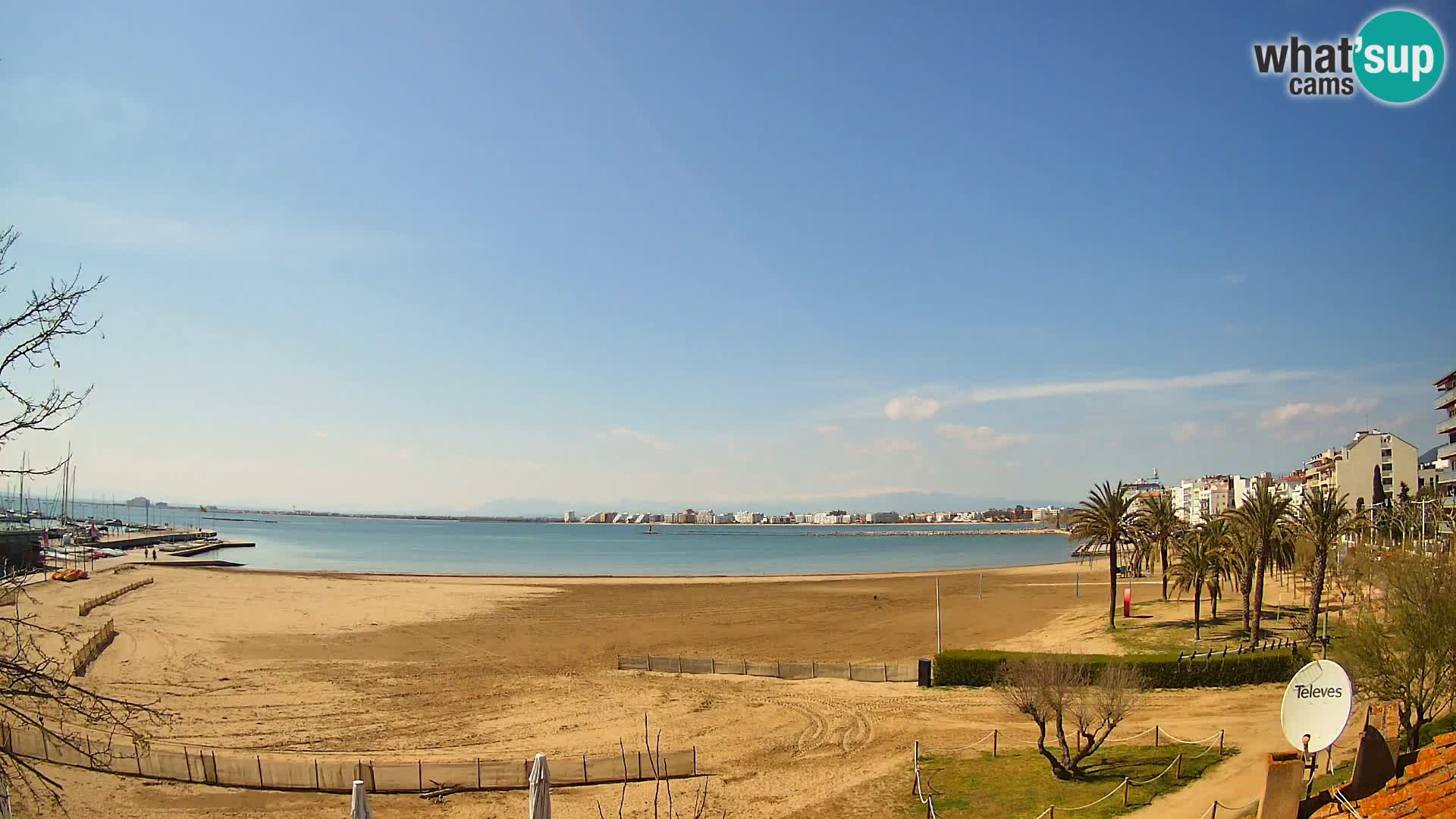 Webcam spiaggia La Perola | ROSES | Costa Brava