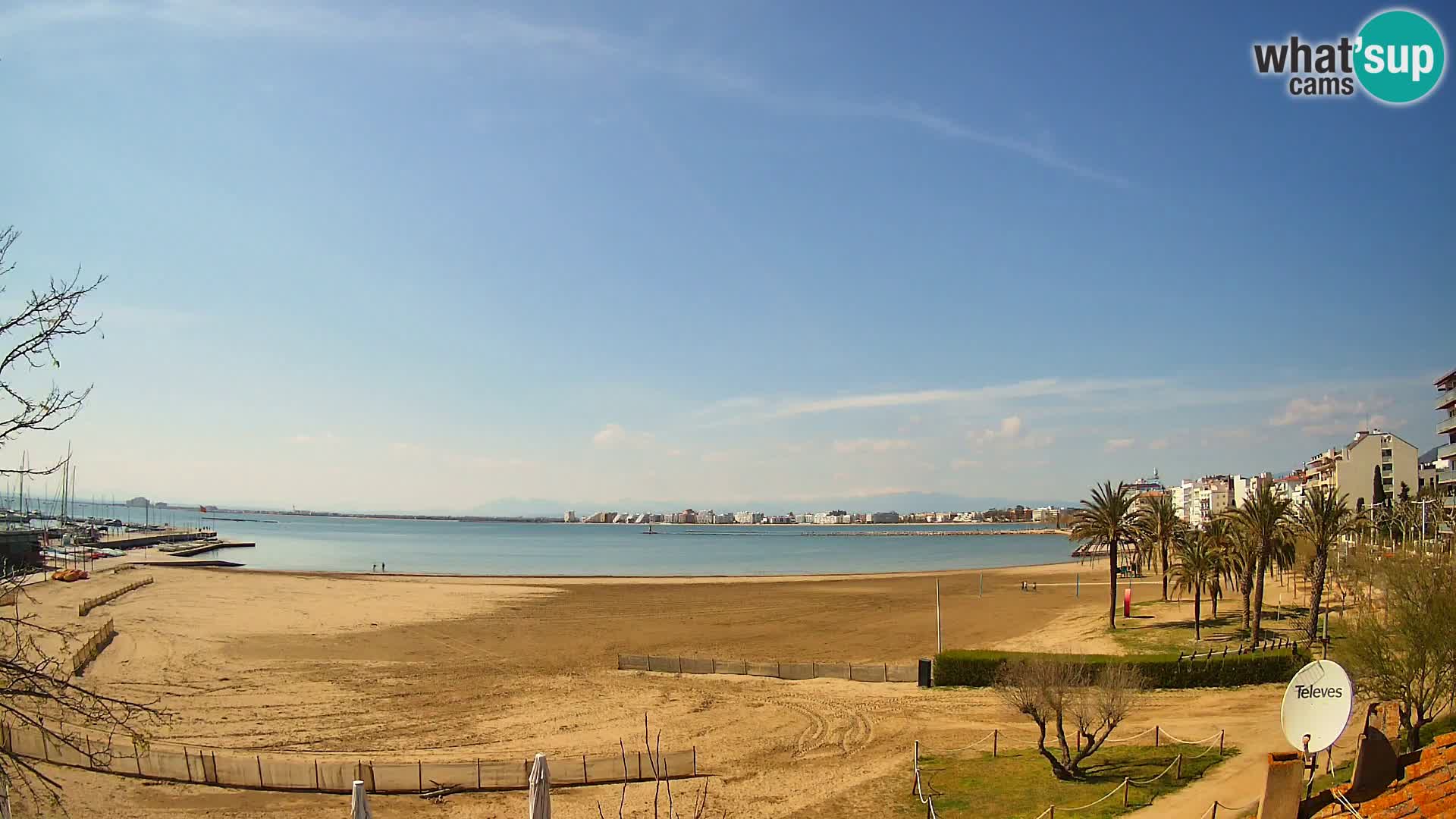 Webcam spiaggia La Perola | ROSES | Costa Brava