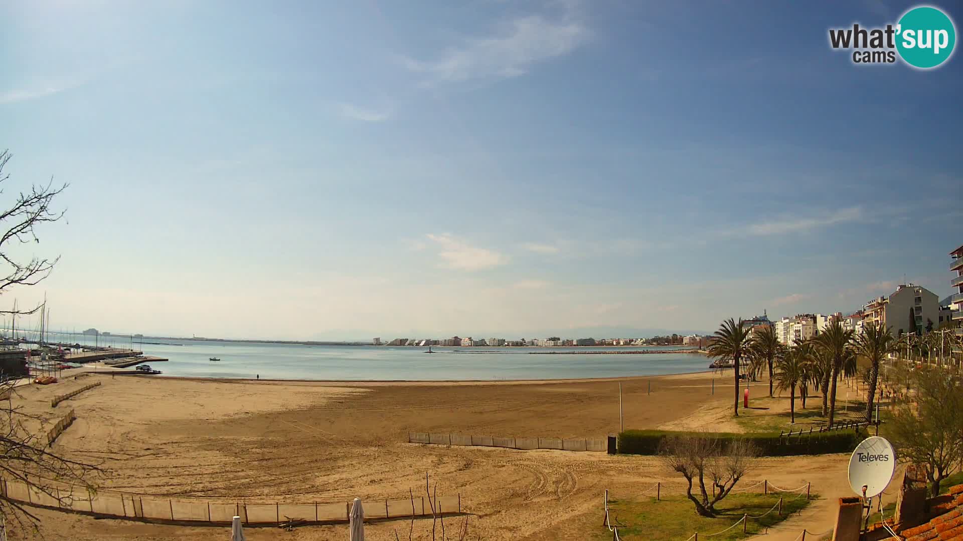 Kamera plaža La Perola | ROSES | Costa Brava