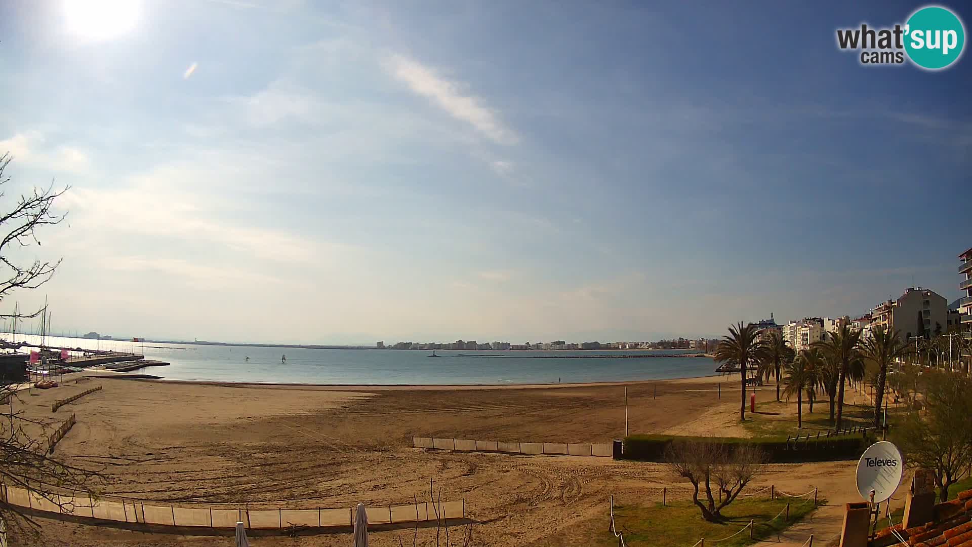 Webcam plage La Perola | ROSES | Costa Brava