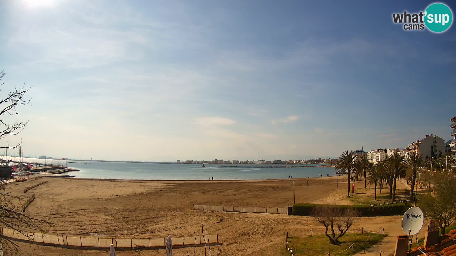 Webcam spiaggia La Perola | ROSES | Costa Brava