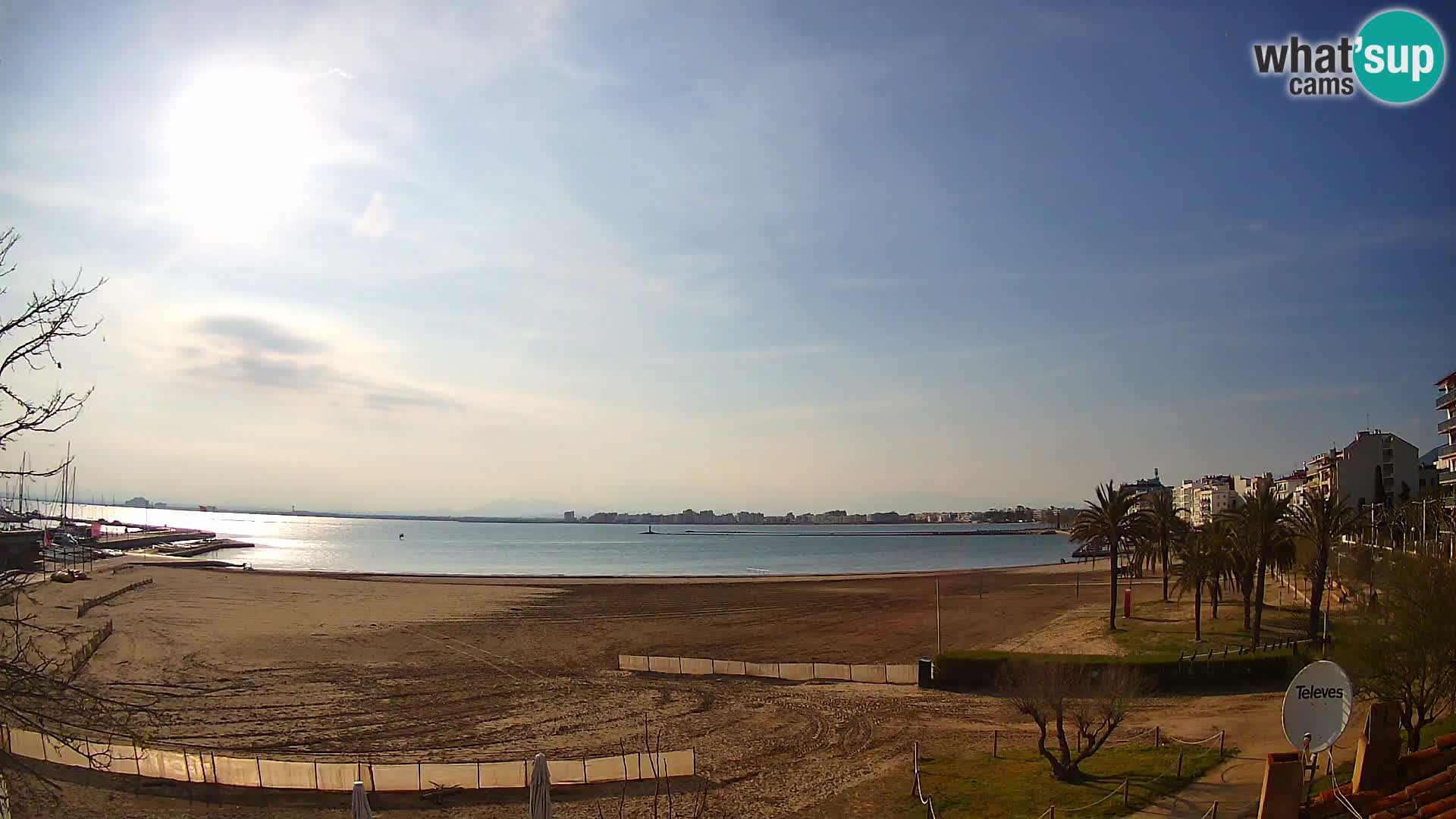 Webcam plage La Perola | ROSES | Costa Brava