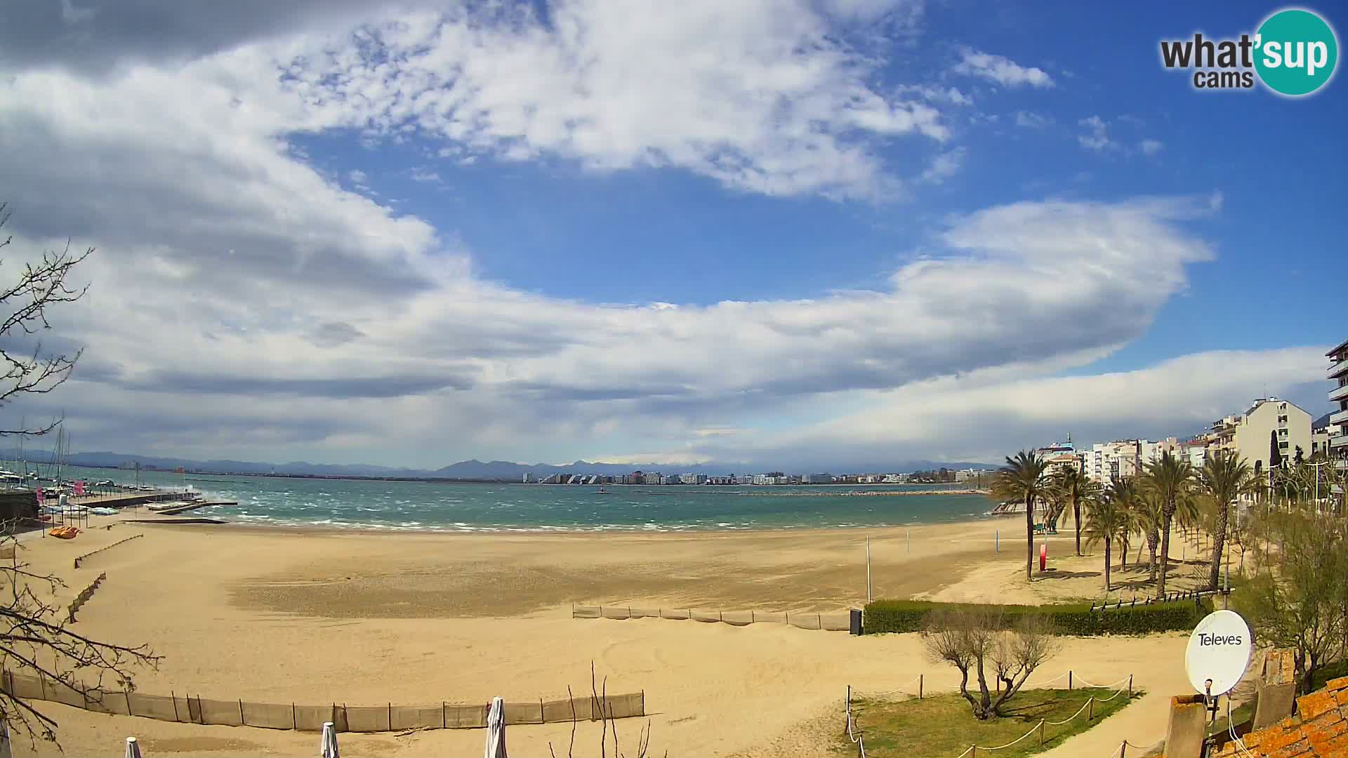 Webcam plage La Perola | ROSES | Costa Brava