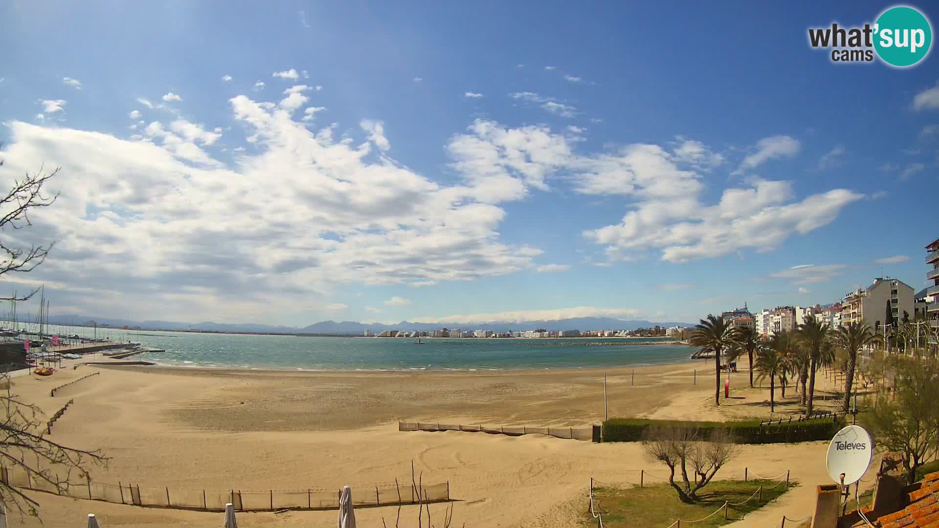 Webcam plage La Perola | ROSES | Costa Brava