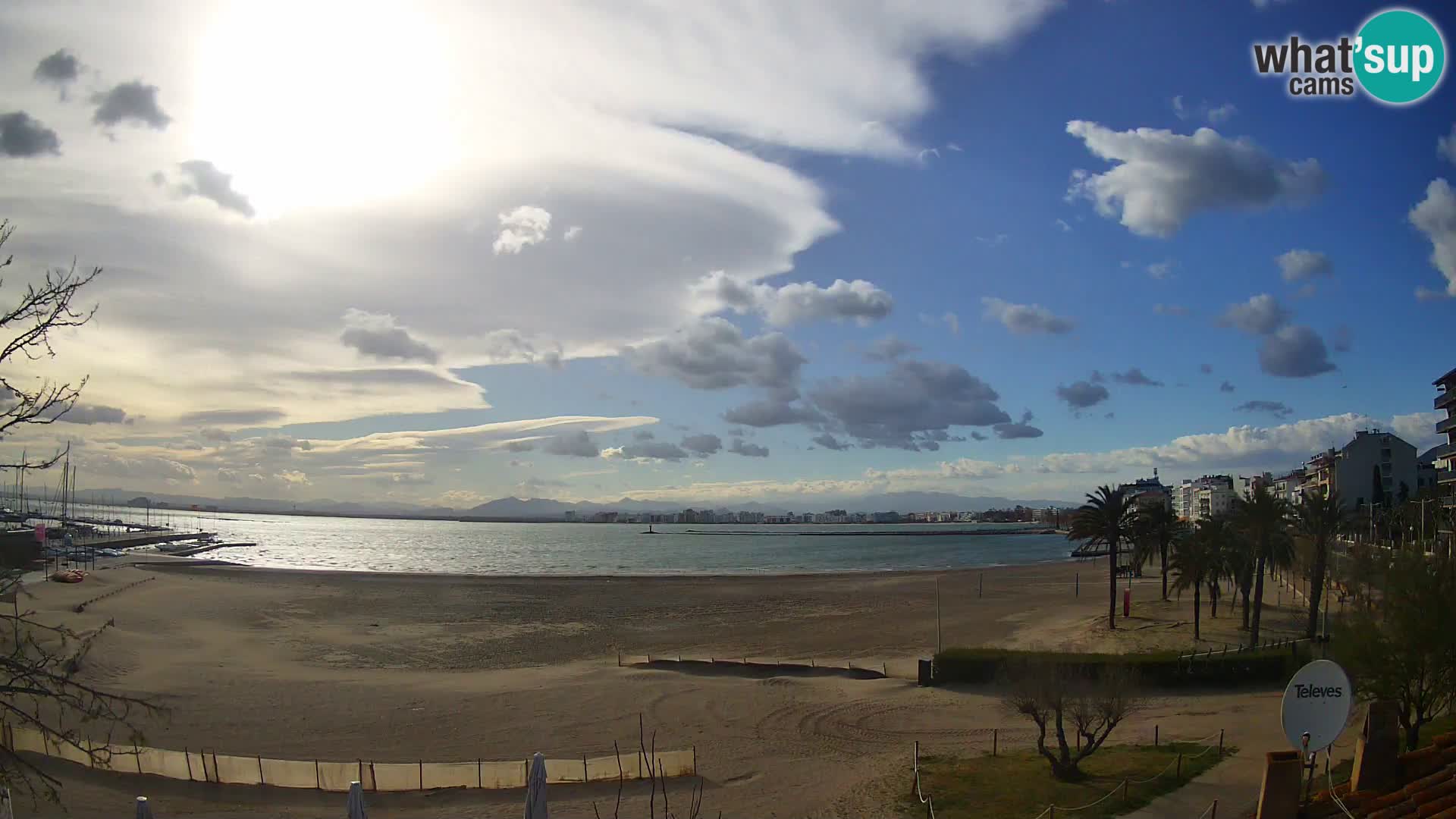 Webcam plage La Perola | ROSES | Costa Brava