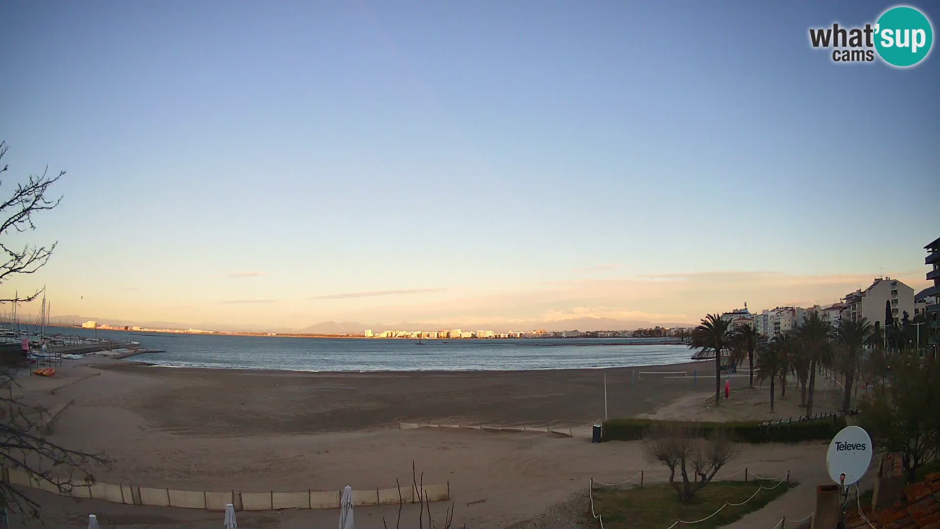 Webcam La Perola beach | ROSES | Costa Brava