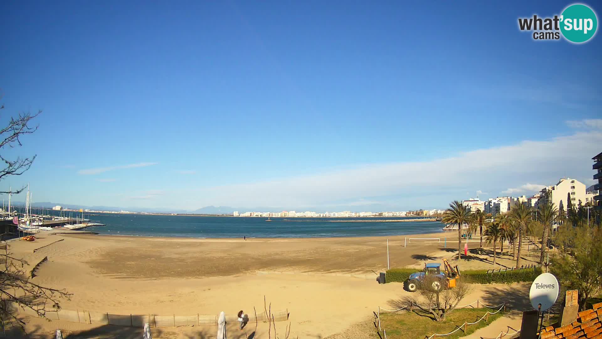 Webcam Strand La Perola | ROSES | Costa Brava