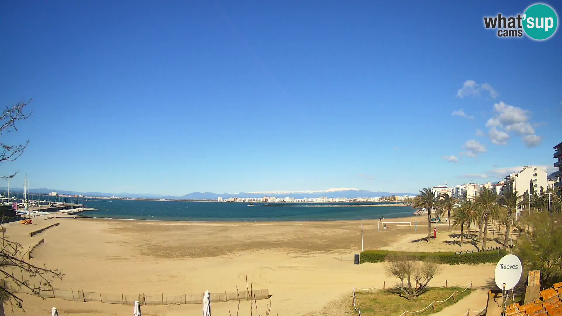 Webcam La Perola beach | ROSES | Costa Brava