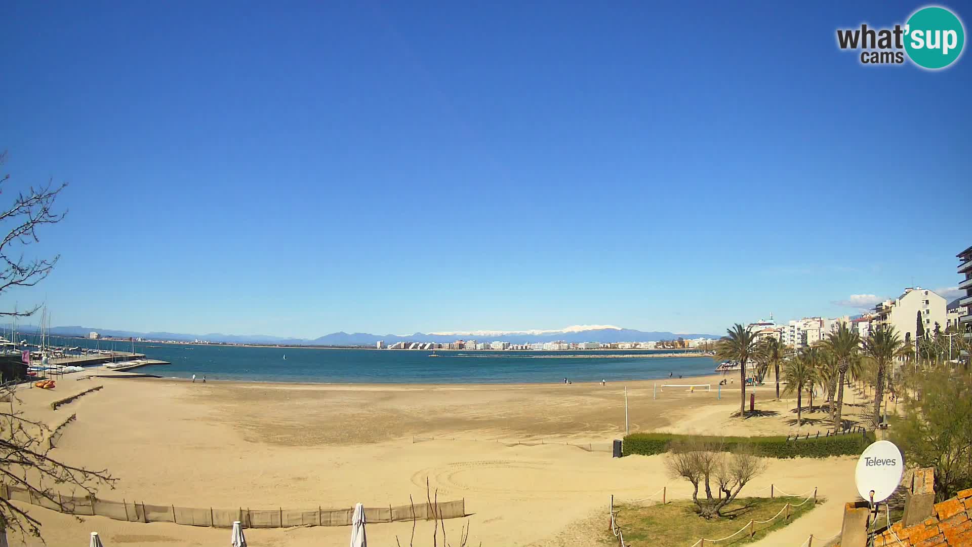 Webcam spiaggia La Perola | ROSES | Costa Brava