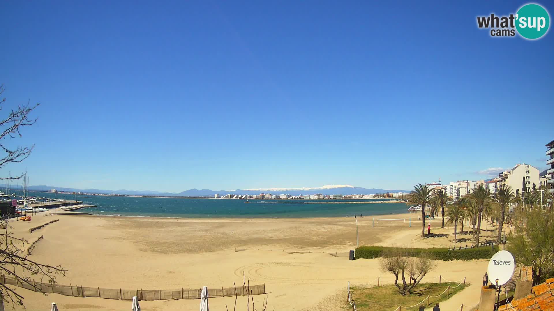 Webcam La Perola beach | ROSES | Costa Brava