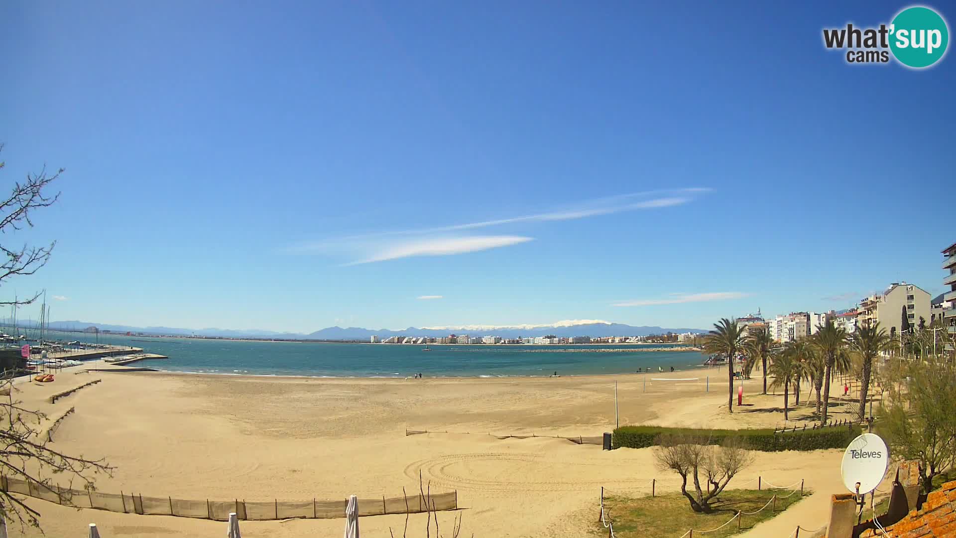 Webcam spiaggia La Perola | ROSES | Costa Brava