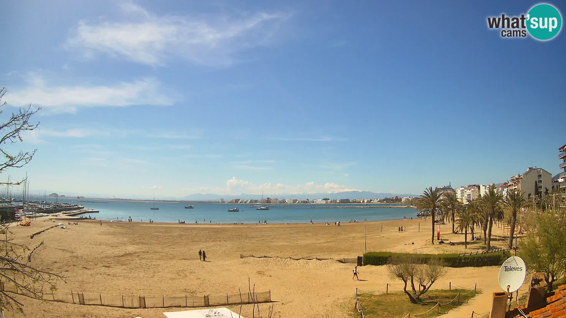 Webcam La Perola beach | ROSES | Costa Brava