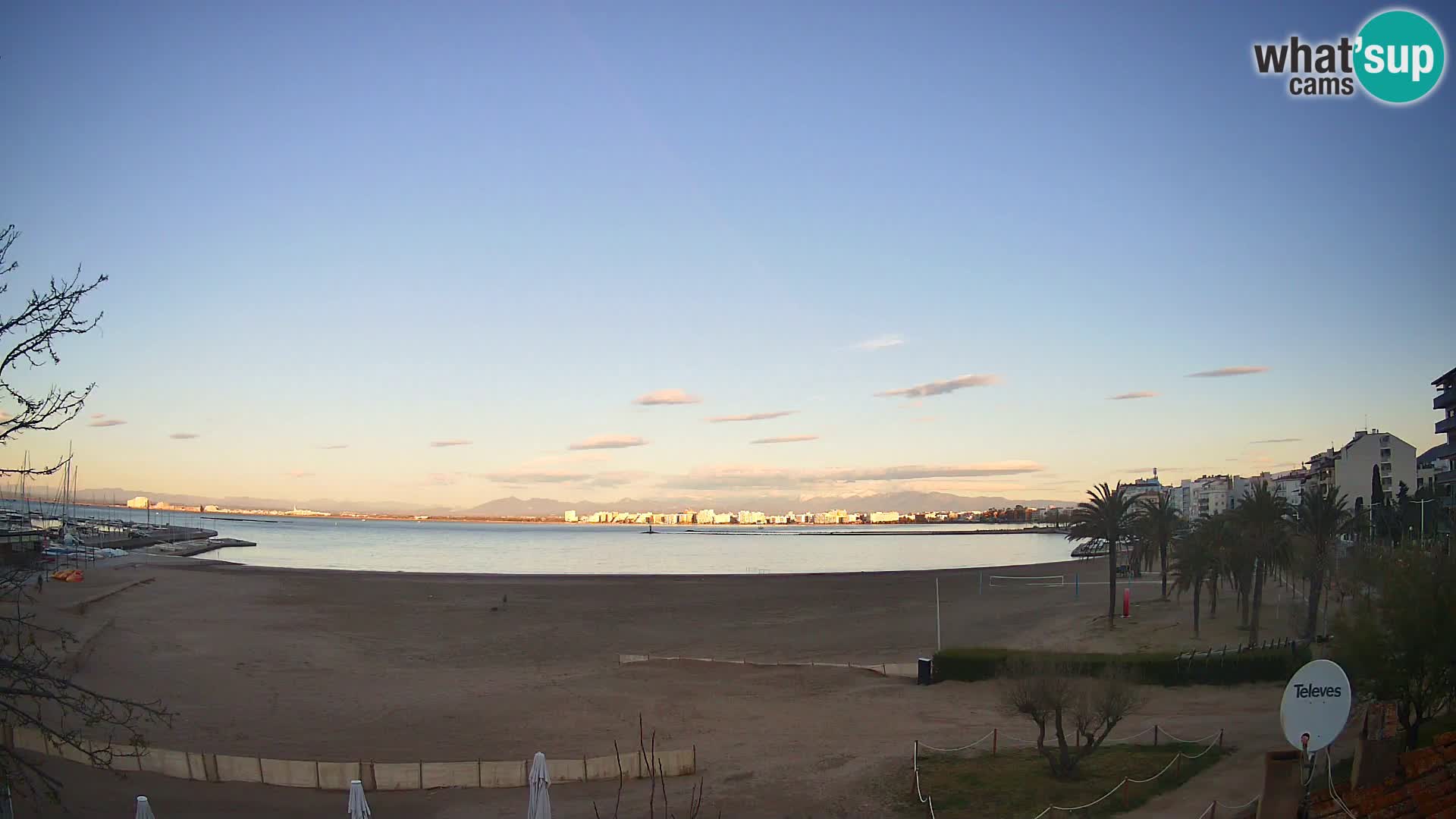 Webcam plage La Perola | ROSES | Costa Brava