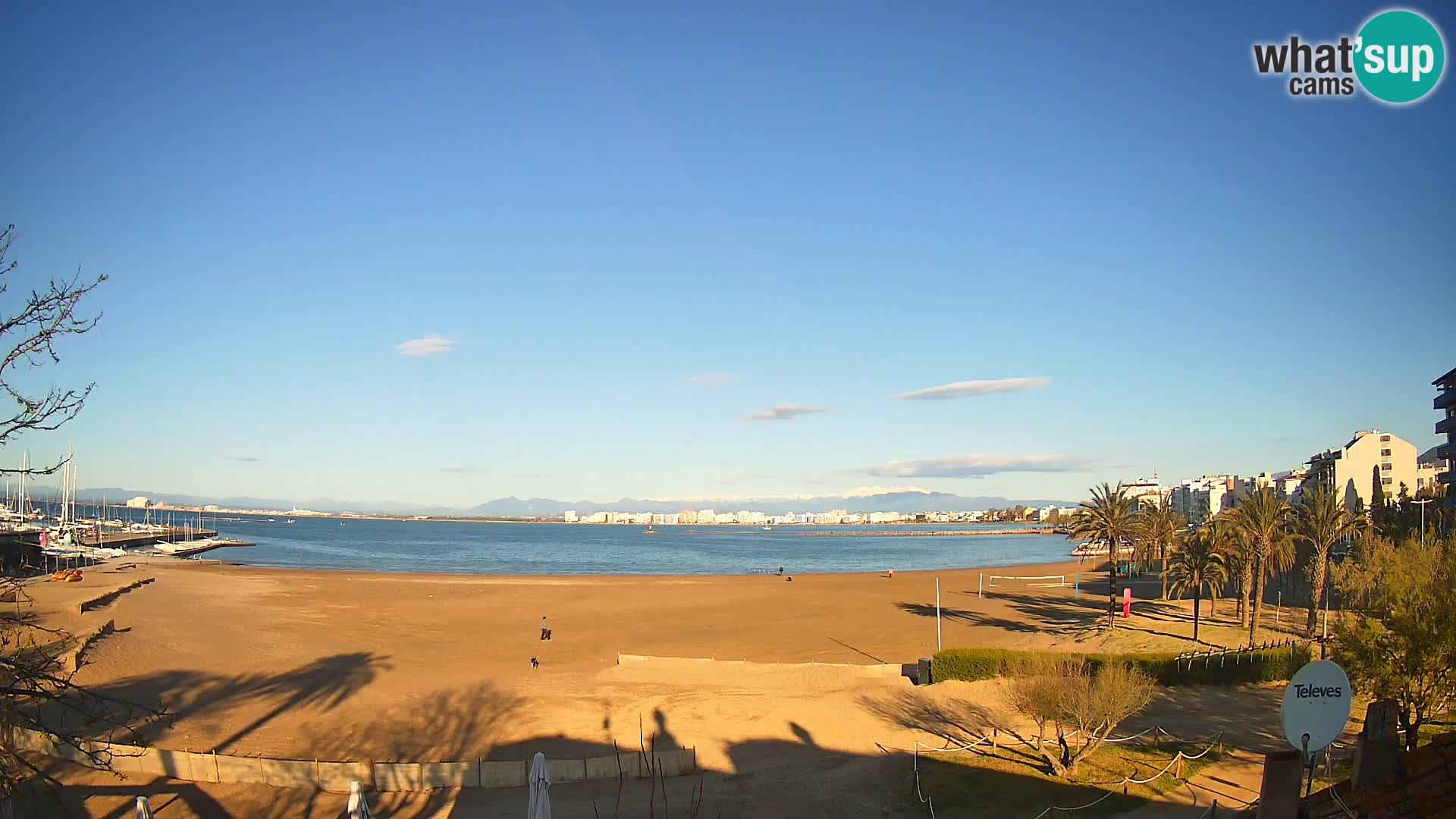 Webcam La Perola beach | ROSES | Costa Brava