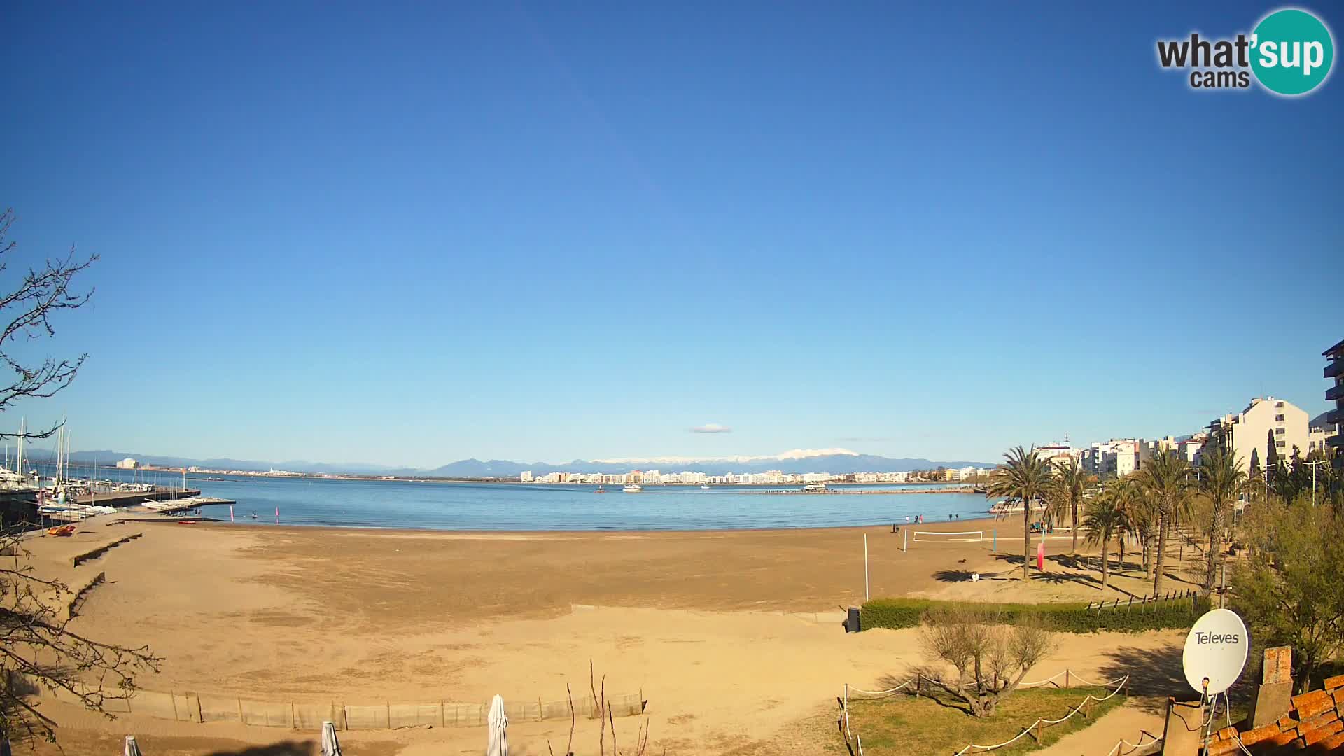 Kamera plaža La Perola | ROSES | Costa Brava
