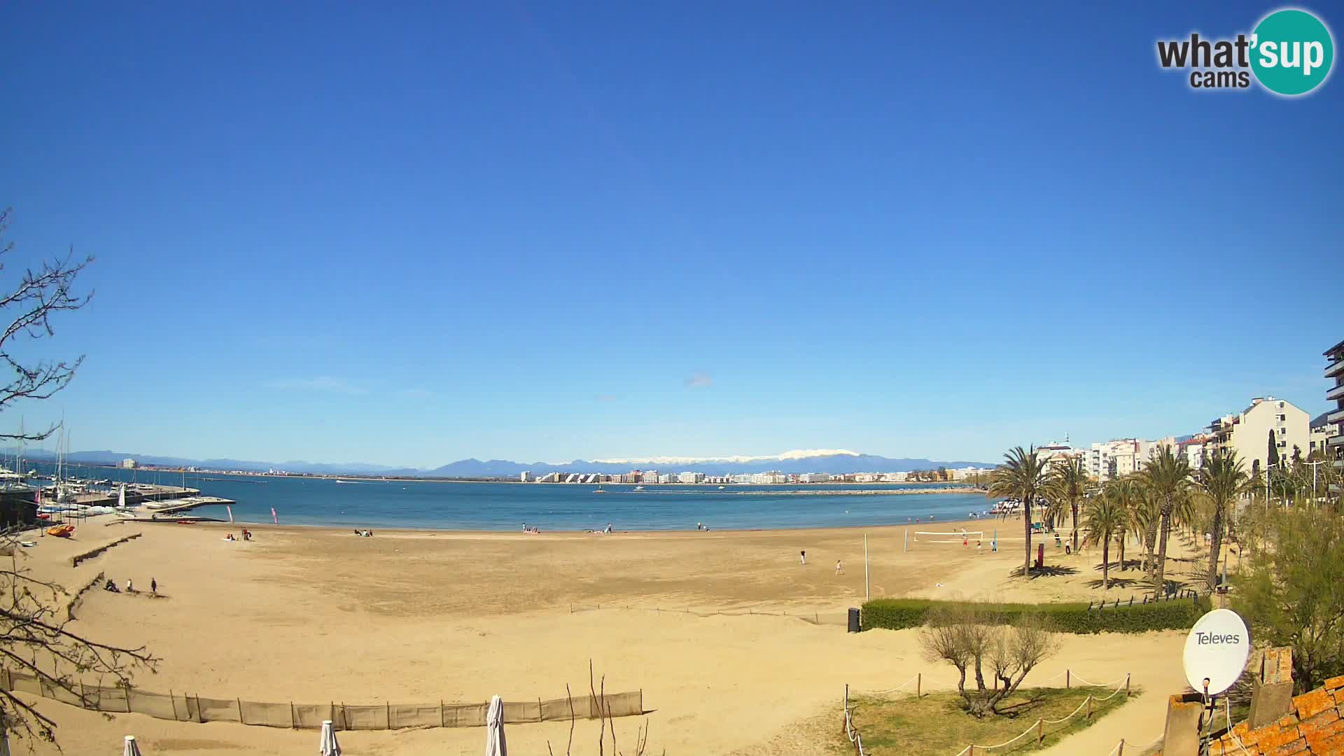 Webcam plage La Perola | ROSES | Costa Brava