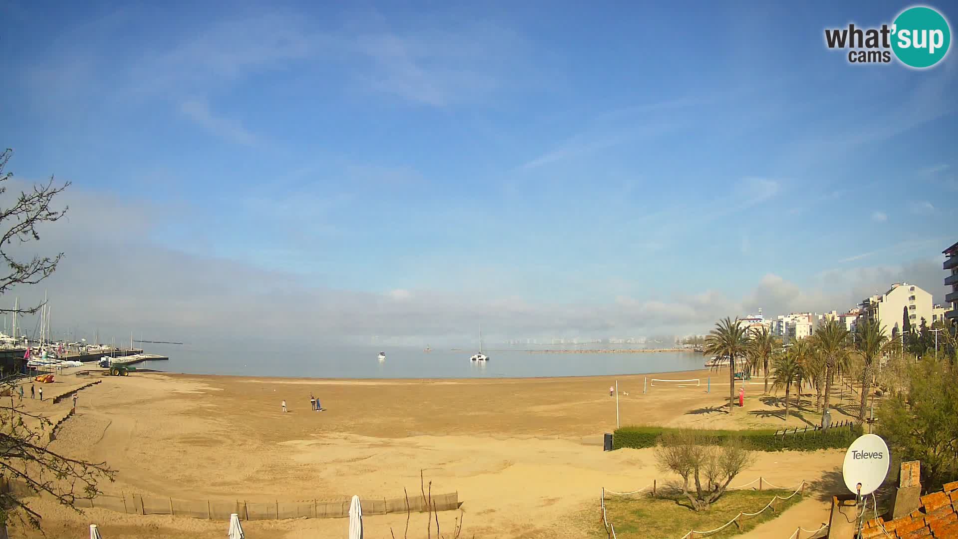 Webcam La Perola beach | ROSES | Costa Brava