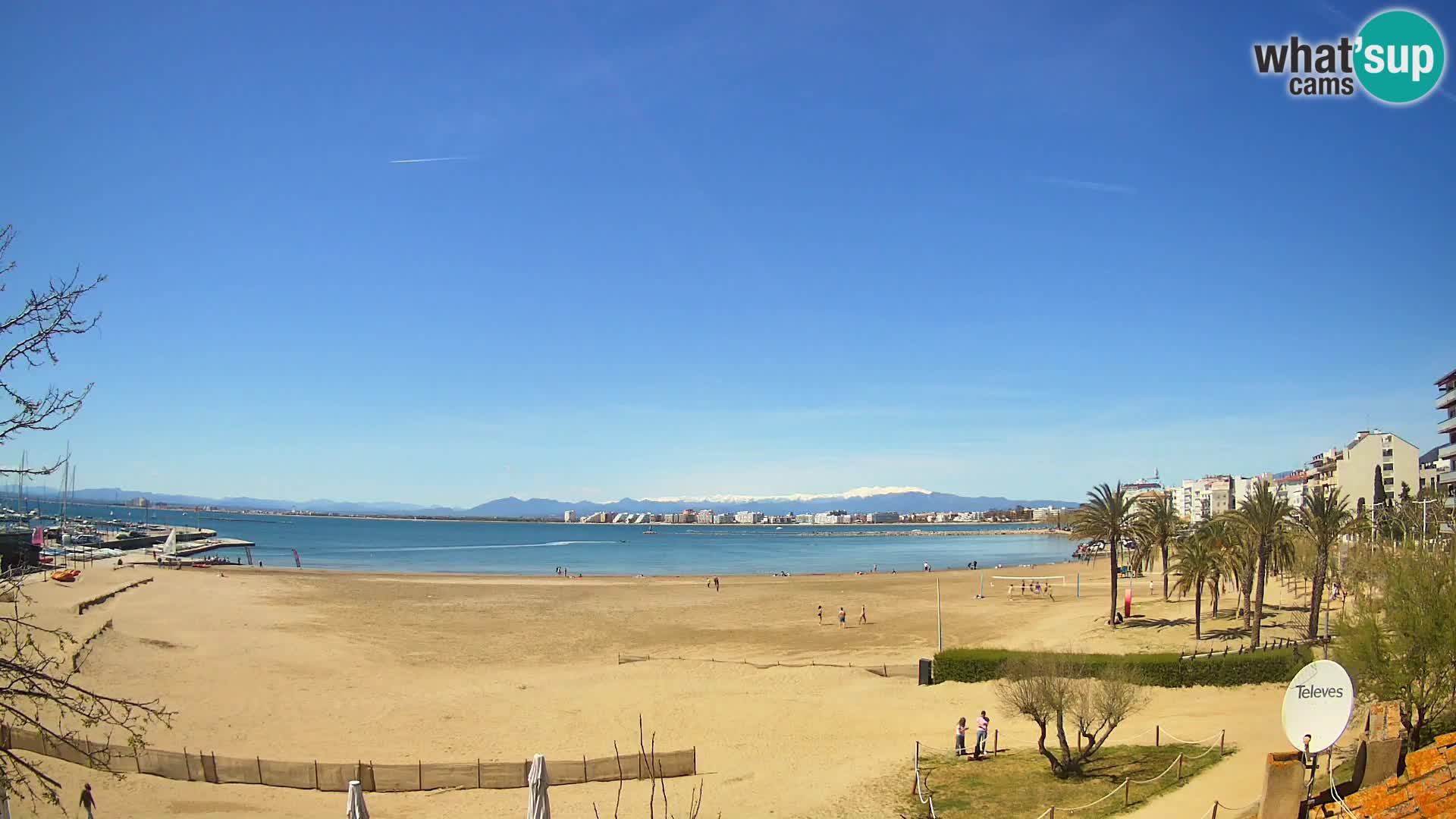 Webcam La Perola beach | ROSES | Costa Brava