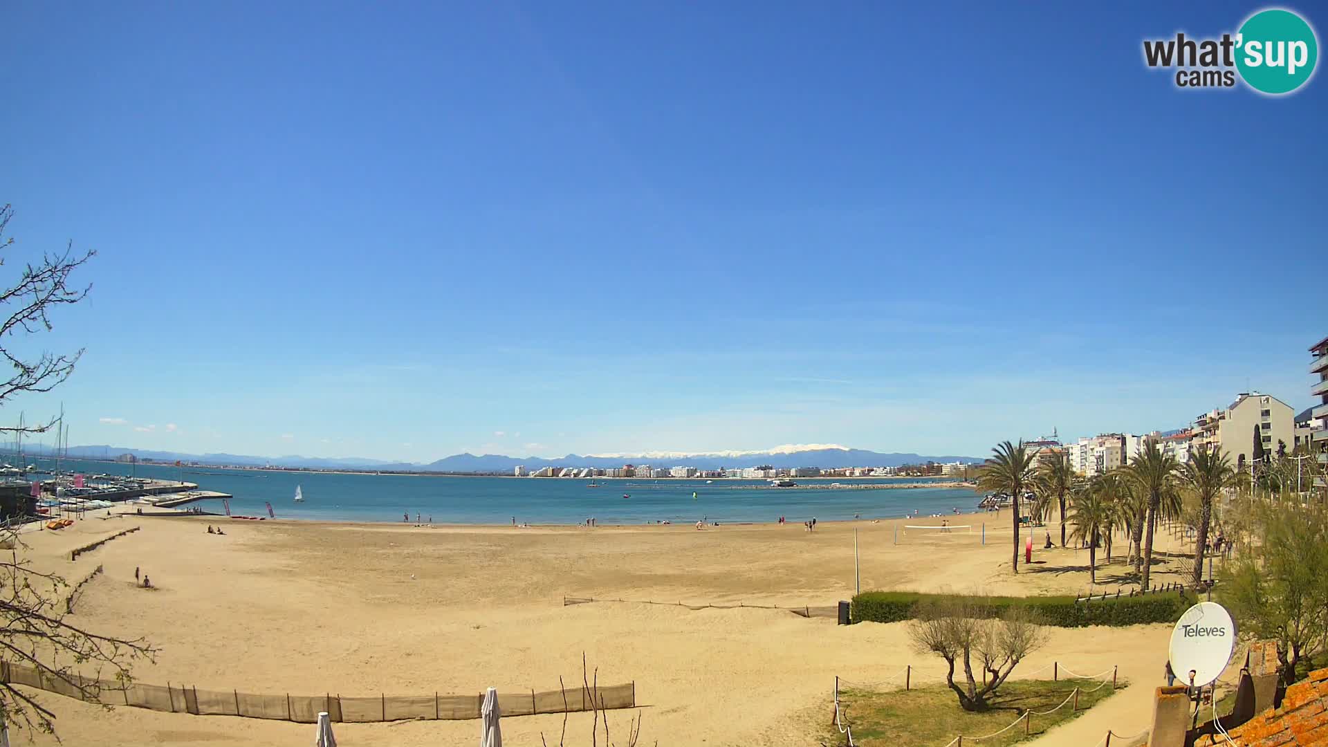 Webcam plage La Perola | ROSES | Costa Brava