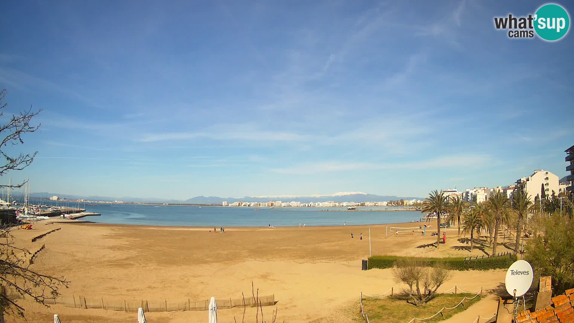 Webcam Strand La Perola | ROSES | Costa Brava